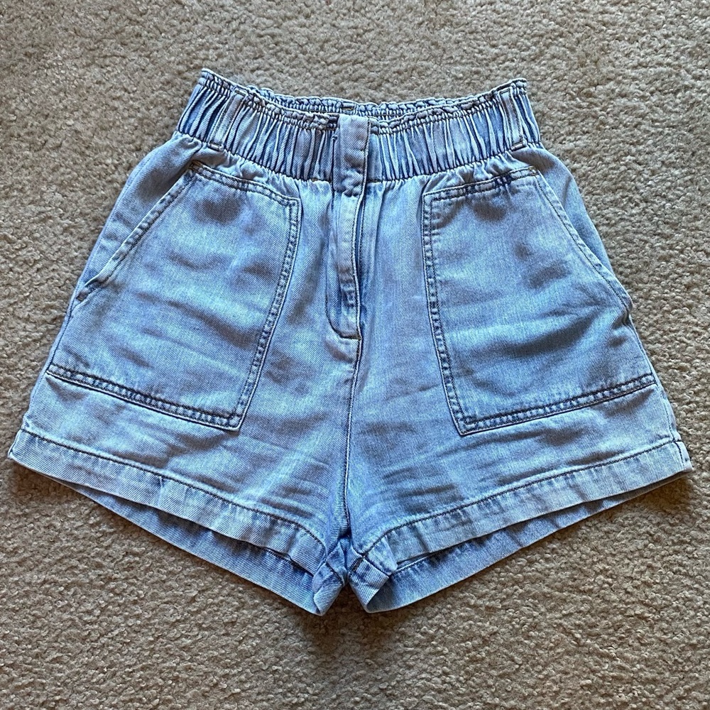 Urban Outfitters BDG light wash shorts